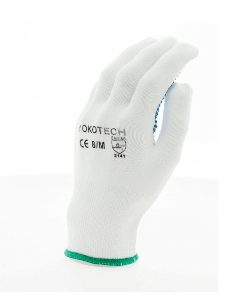 Yoko 11018 Blue Dot Pick-and-Go Gloves (Pack of 12)-16131