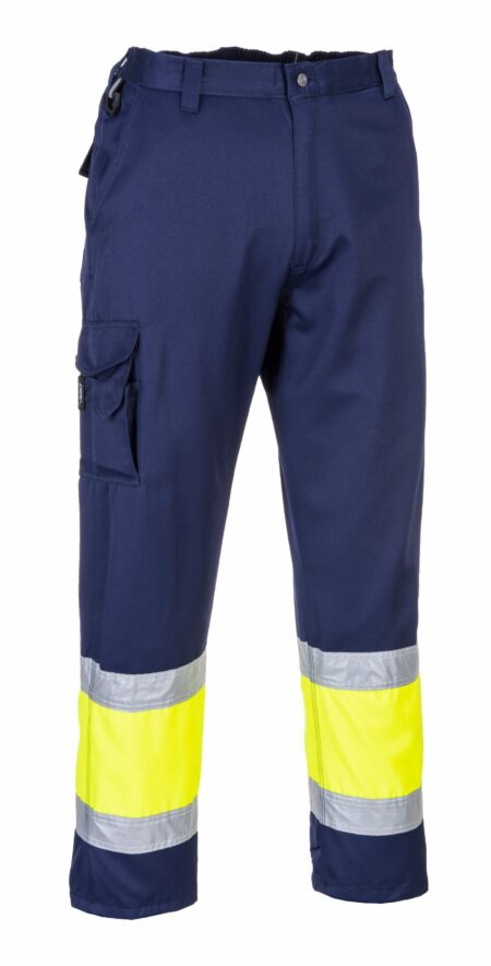 Portwest E049 High Visibility Two Tone Combat Trousers-0