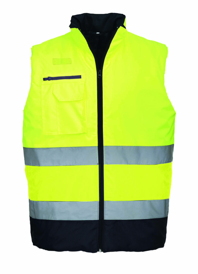 Portwest S267 High Visibility Two Tone Bodywarmer-17220