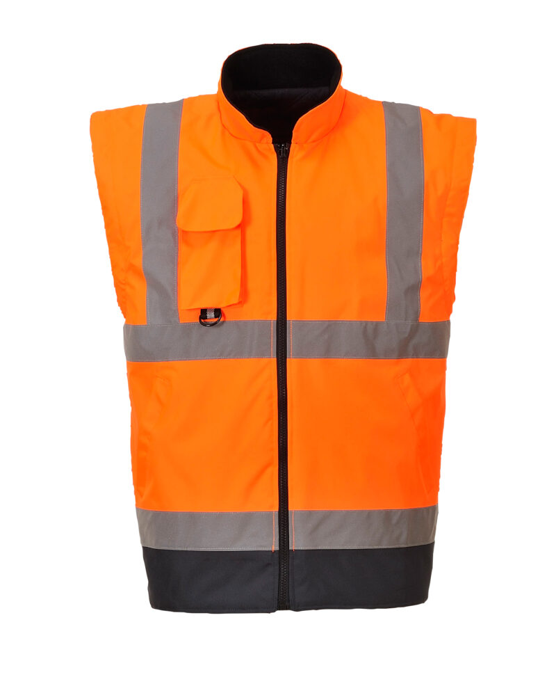 Portwest S426 High Visibility 7-in-1 Contrast Traffic Jacket-16981