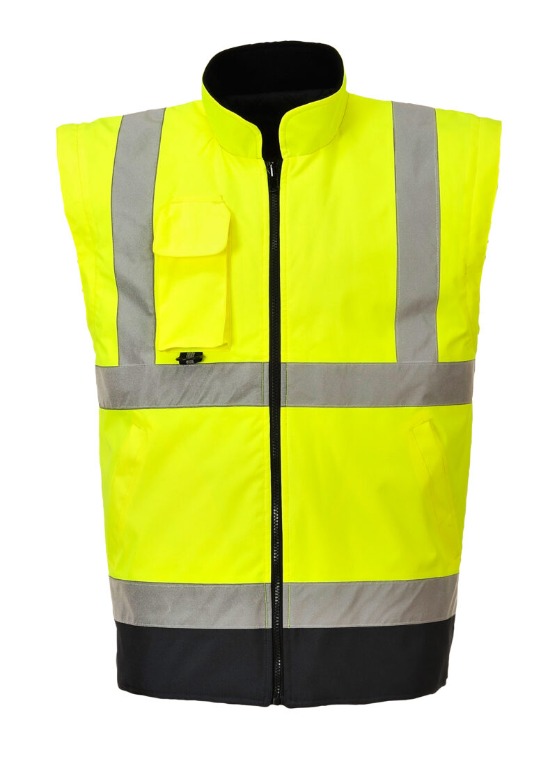 Portwest S426 High Visibility 7-in-1 Contrast Traffic Jacket-16977
