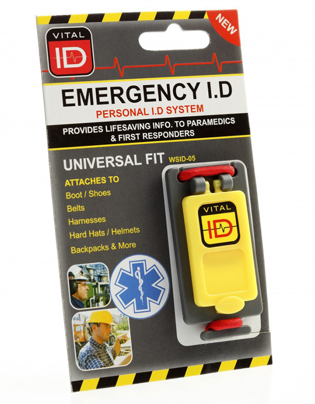 Beeswift WSID05 Emergency ID Universal Fit Tag-0