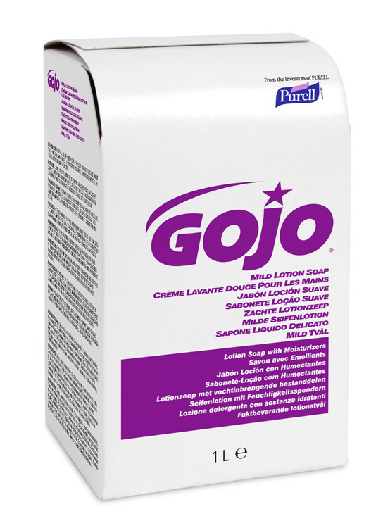 GOJO GJ2103-08 Mild Lotion Soap Fragrance and Dye Free 1000ml (Pack of 8)-0