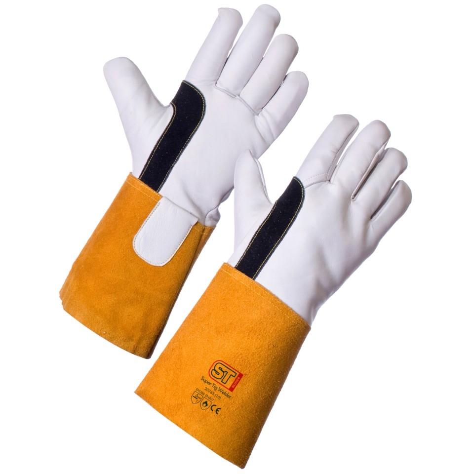 Supertouch 2076 Super Tig Welder Gloves (Sold in Cases) 12 pairs per bag - 10 bags per case-0