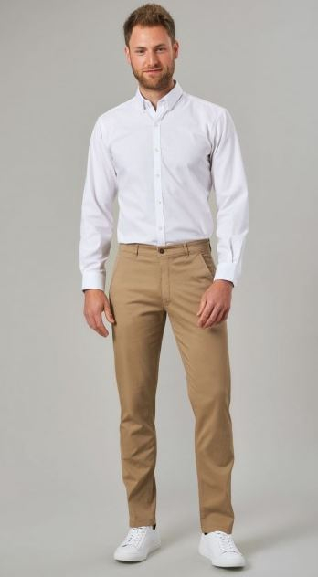Brook Taverner MIAMI 8807 Casuals and Separates Collection Slim Fit Chino-0