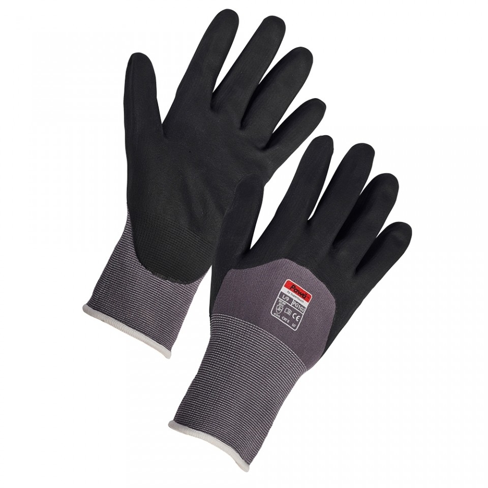 Supertouch PAWA PG102 Knuckle Coated Nitrile Gloves-0