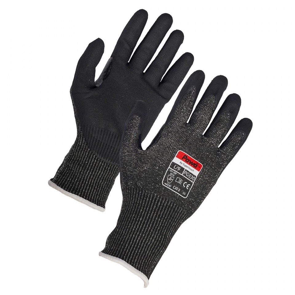Supertouch Pawa PG530 Cut Resistant Nitrile Gloves-0