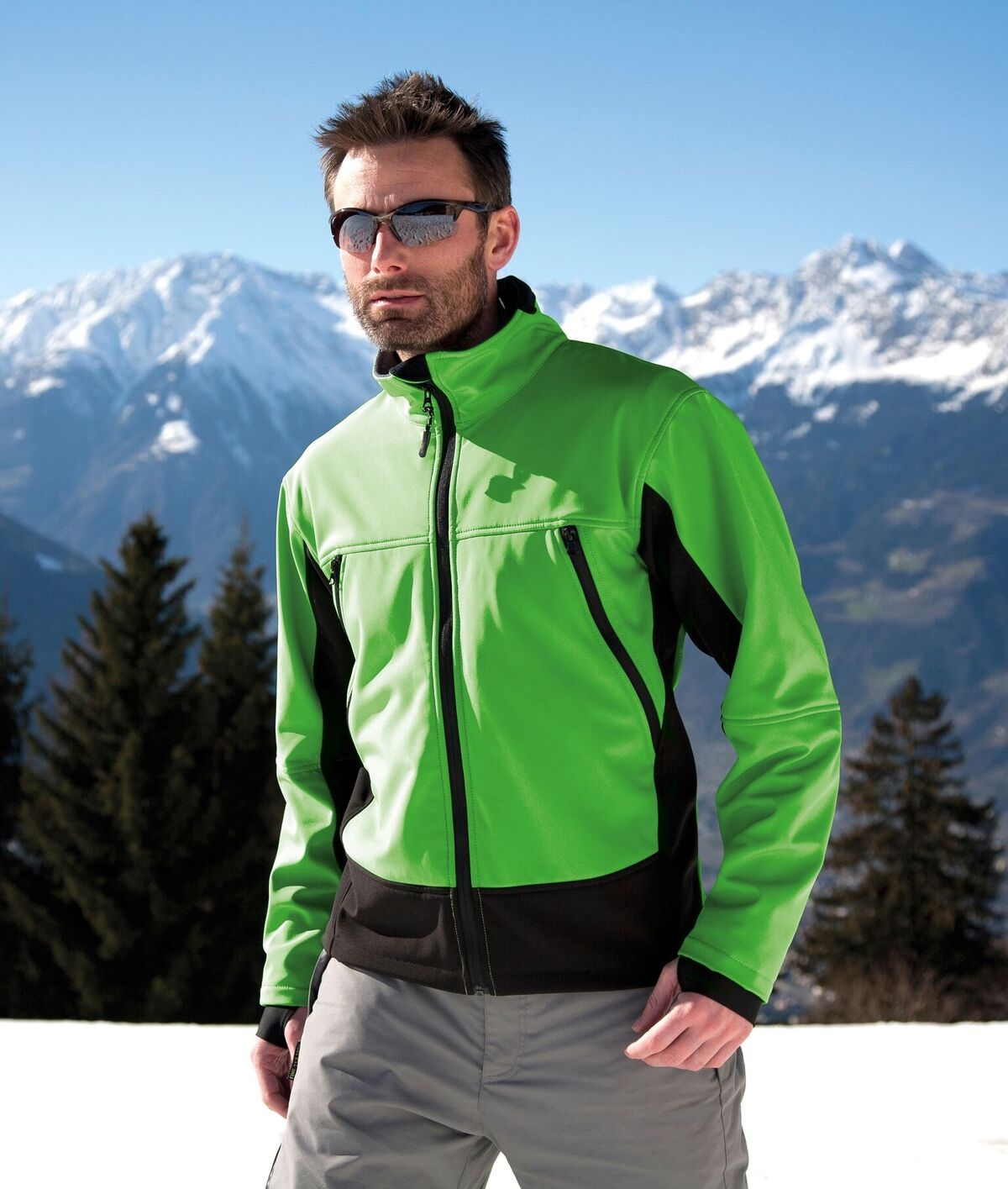Result R120A Unisex Softshell Windproof Activity Jacket-0