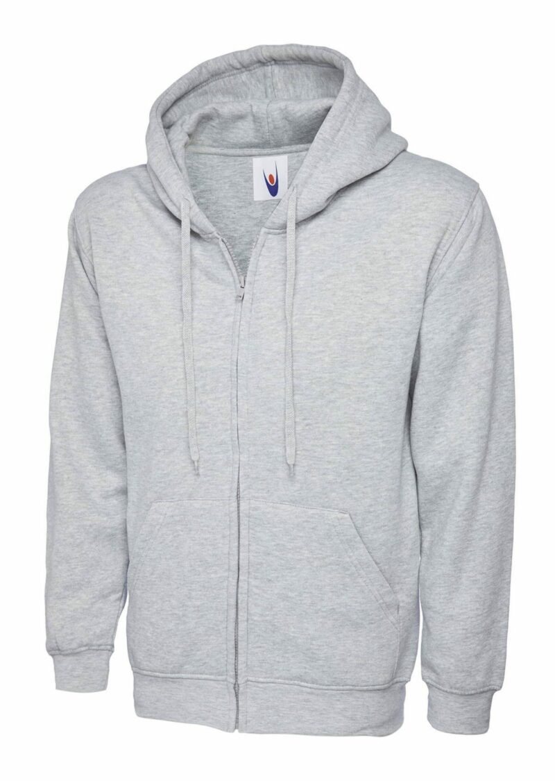 Uneek UC504 Adults Classic Full Zip Hooded Sweatshirt-0