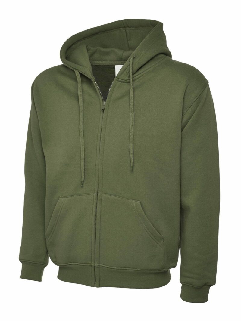 Uneek UC504 Adults Classic Full Zip Hooded Sweatshirt-20964