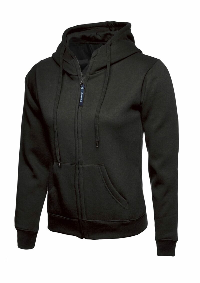 Uneek UC505 Ladies Classic Full Zip Hooded Sweatshirt-20968