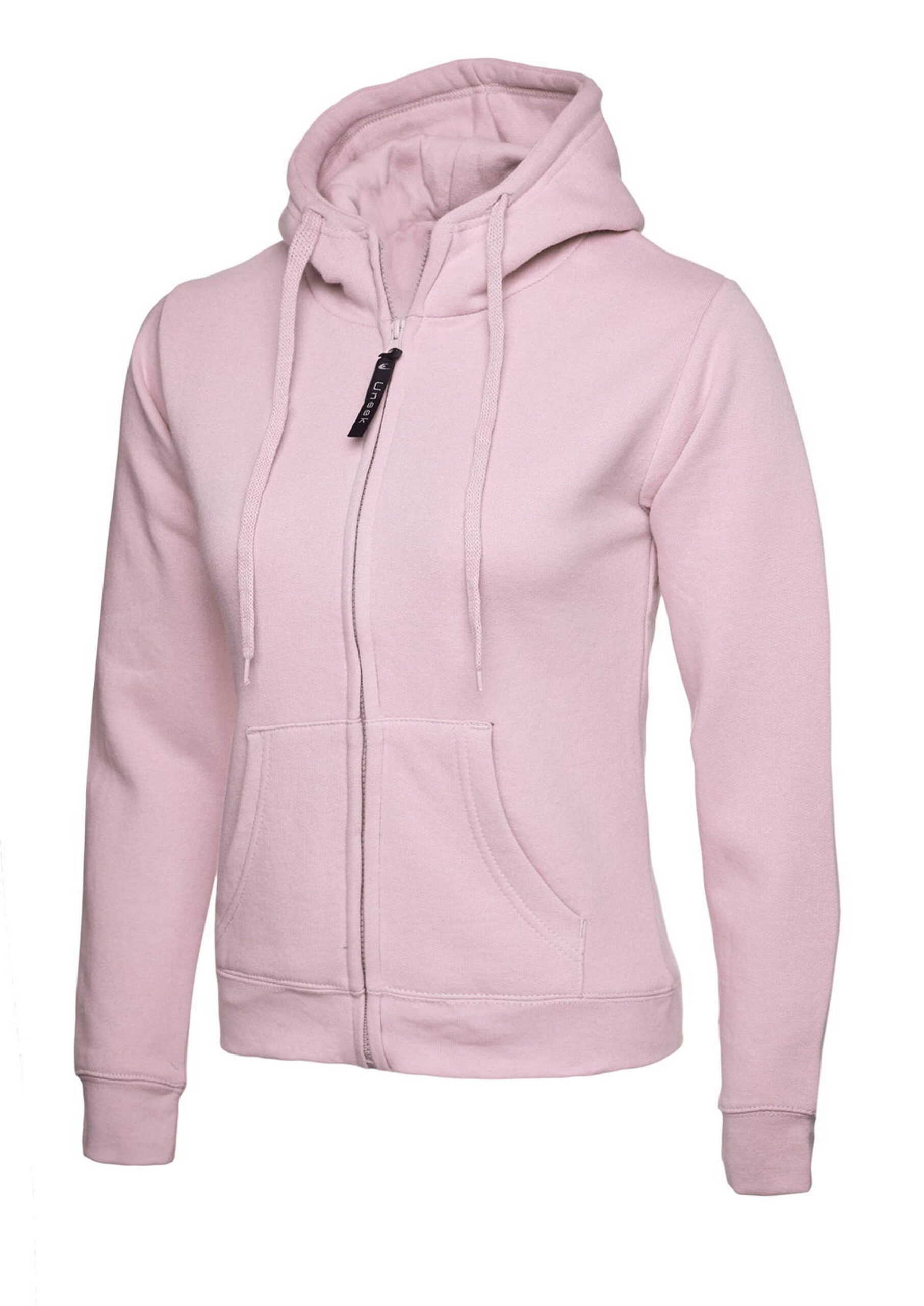 Uneek UC505 Ladies Classic Full Zip Hooded Sweatshirt-0