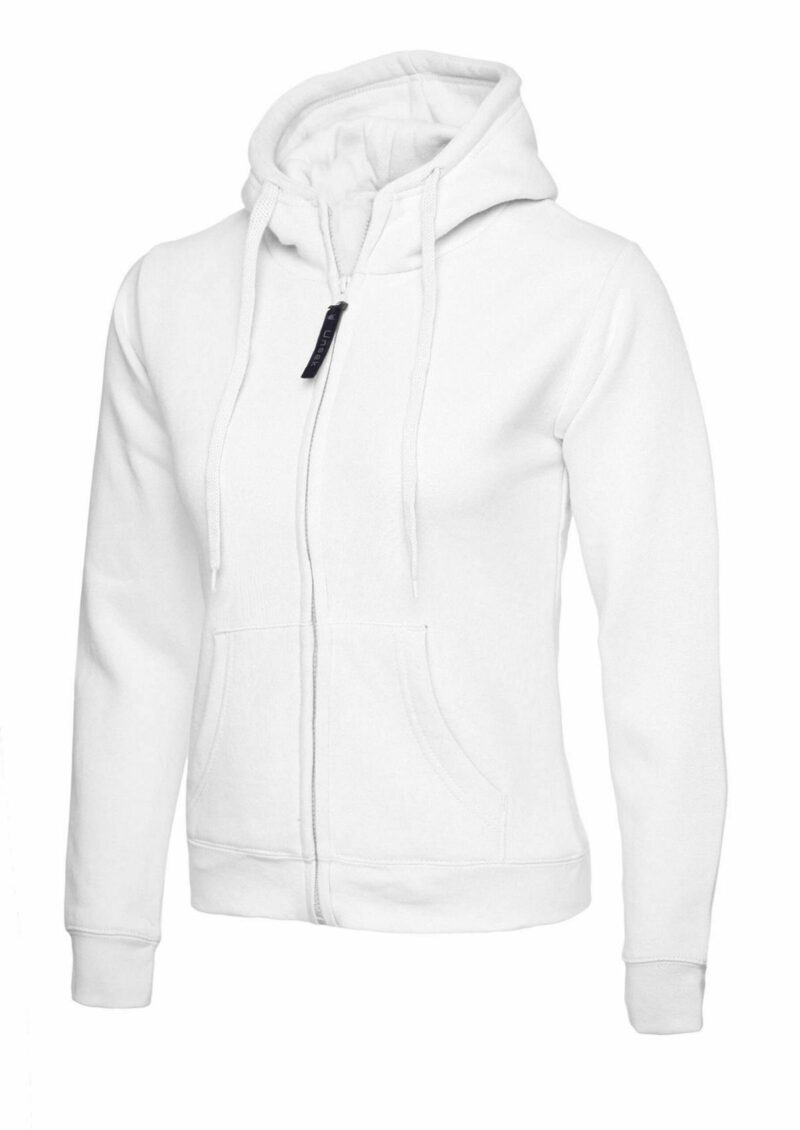 Uneek UC505 Ladies Classic Full Zip Hooded Sweatshirt-20977
