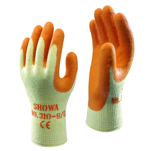 Showa 310 Latex Builders Grip Glove (Pack of 10)-0