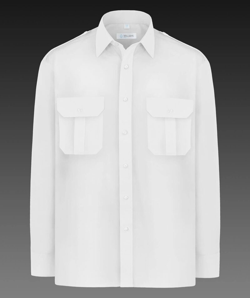 Disley B201E Mens Long Sleeve Pilot Shirt -22001