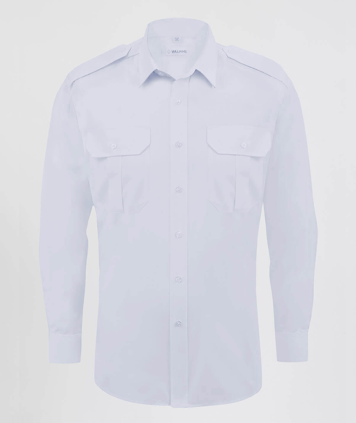Disley B201E Mens Long Sleeve Pilot Shirt -0