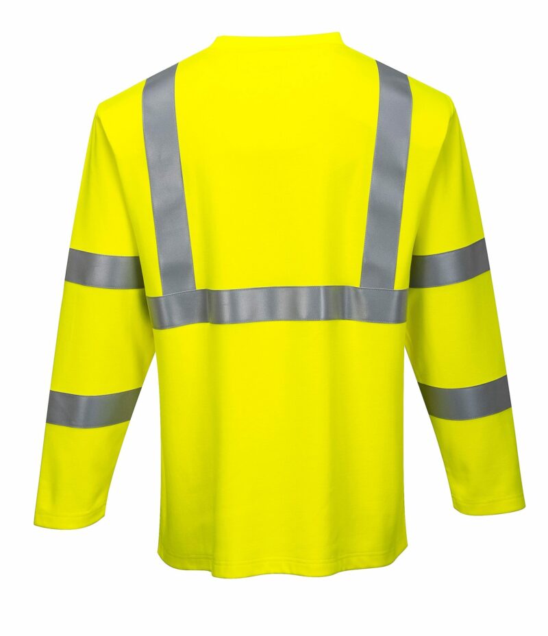 Portwest FR96 - FR Hi-Vis Long Sleeve T-Shirt Collection: Modaflame -22058