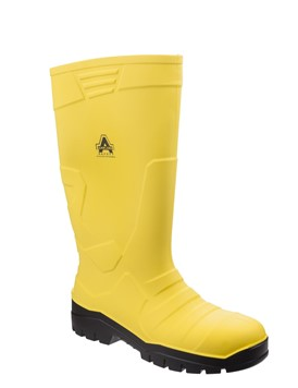 Amblers Safety AS1007 S5 SRC Yellow Wellington -0