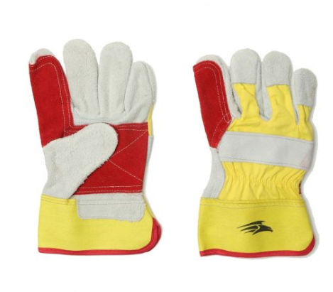 Performance Brands CYGNUS G17-YLRD Reinforced Double Palm Rigger Gloves SAF023 (Case of 50)-0