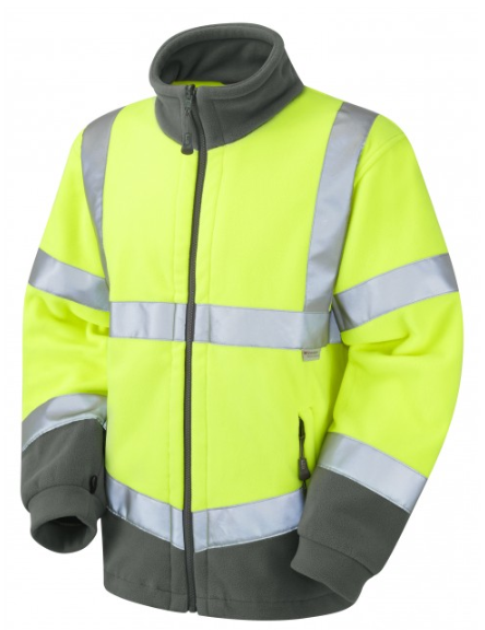 Leo Workwear F01 Hartland ISO 20471 Class 3 Fleece Jacket (Box of 10)-0