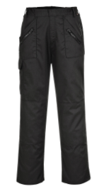Portwest C887 Action Trousers With Black Elastication -0