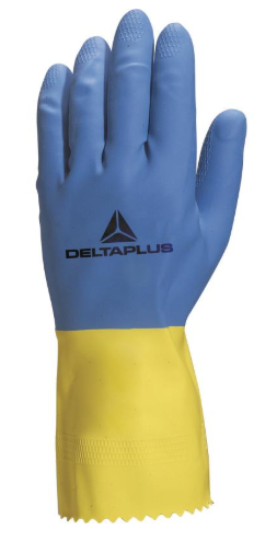 Delta Plus Duocolor VE330 Latex Cleaning Glove-0