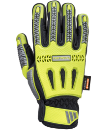 Portwest A762 R3 Impact Winter Glove Yellow/Black-0