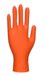 Portwest A930 Orange HD Disposable Gloves Orange (Box of 100)-0