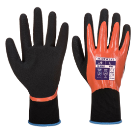 Portwest AP30 Dermi Pro Glove Orange-Black-0