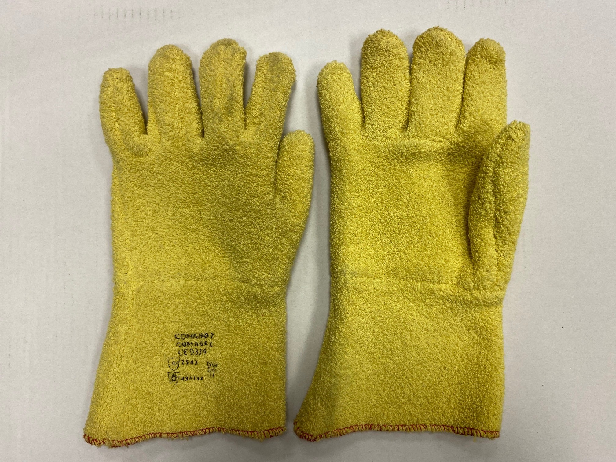 Ansell Comasec Comahot Glove Yellow Size XL-0