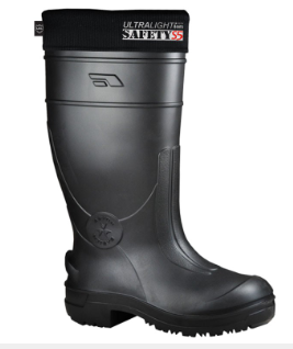 PSF Ultralight Safety S5 WR SRB Black Wellington Boot-0