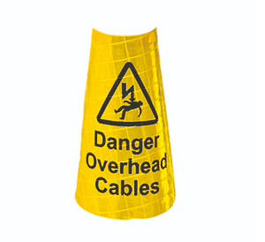 JSP JUB065-200-000 Yellow sleeve for 75cm Dominator™ - Overhead Cables (Pack of 50)-0