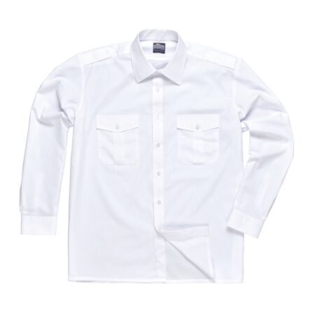Portwest S102 Long Sleeve Pilot Shirt -0