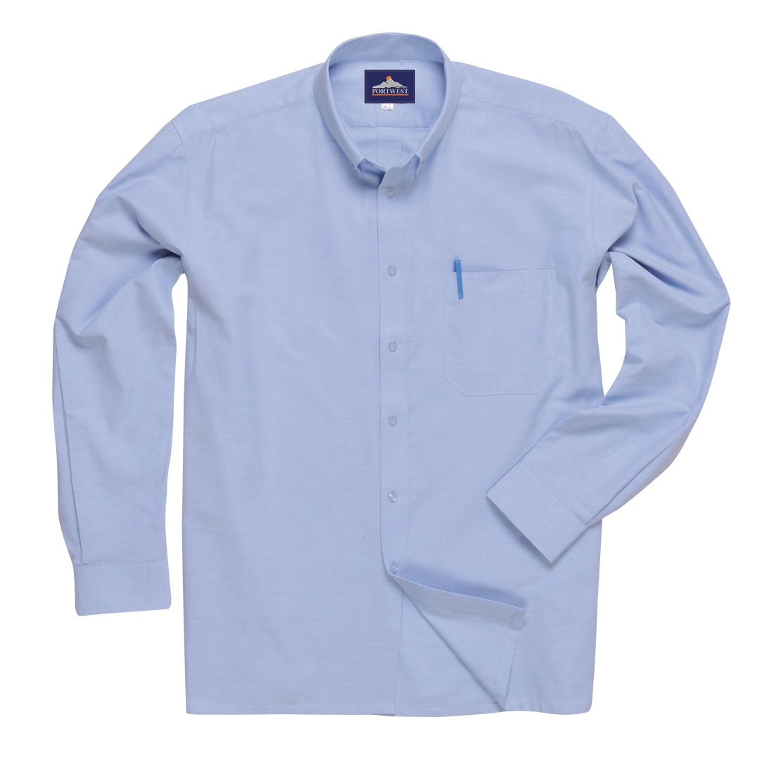 Portwest S117 Easycare Long Sleeve Oxford Shirt-0