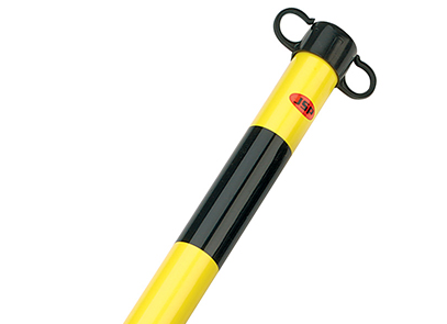 JSP HDE100-005-300 Chain Support Post Yellow/Black-0