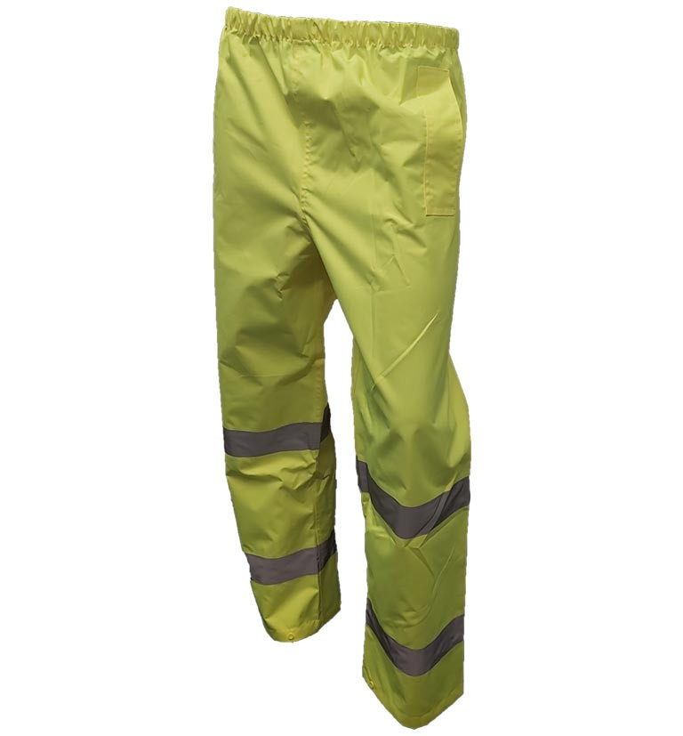 Warrior Yellow High Visibility Over Trousers (0118DWHV36SY)-0
