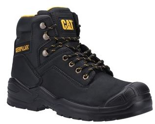 Caterpillar STRIVER Safety S3 SRC Boot with Bump Cap-0