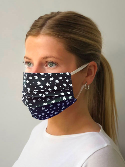 Vortex Designs HEIDI/PIPPA Pleated Reusable Masks-0