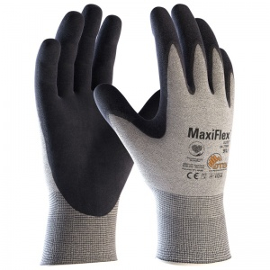 ATG MaxiCut® Oil™ 34-774 ULTRA LIGHTWEIGHT Palm coated knitwrist (Pack of 12)-0