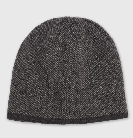 Brook Taverner Black Knitted Beanie Hat-0